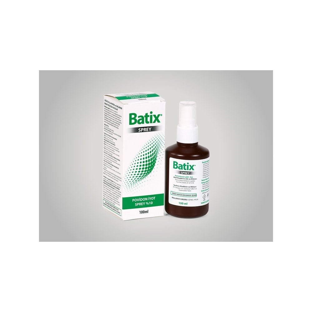 Batix Antiseptik Çözelti Sprey 100 ml