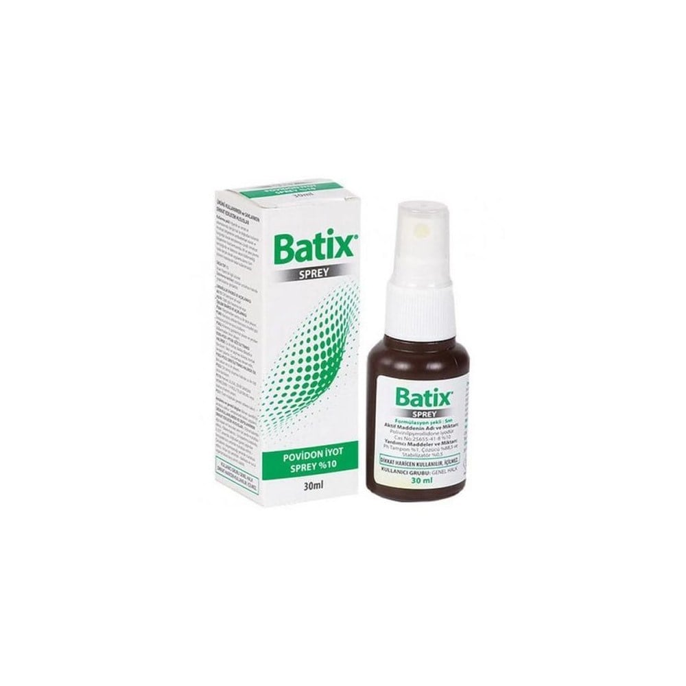 Batix Antiseptik Çözelti Sprey 30 ml