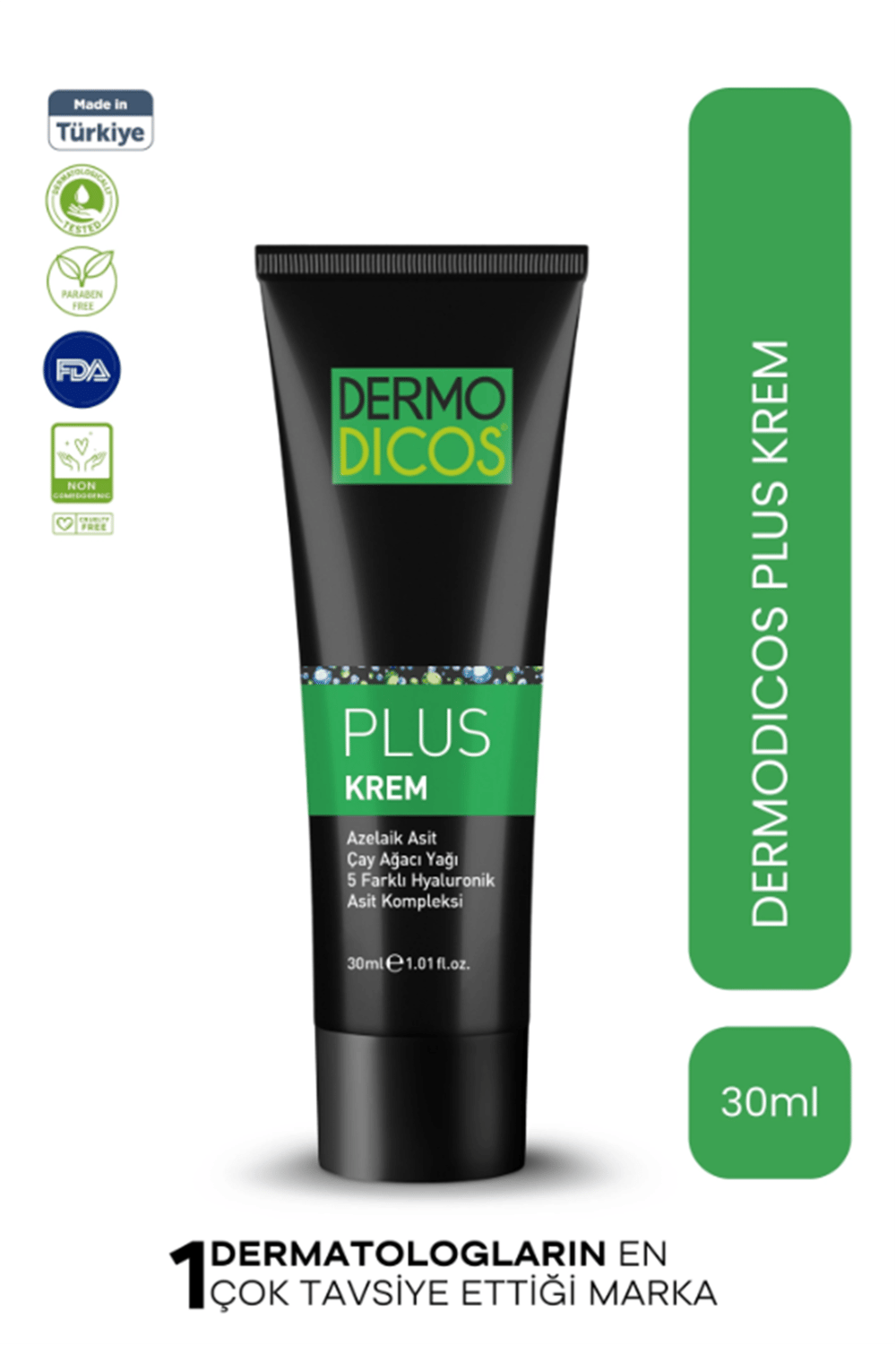 DERMODİCOS PLUS KREM 30 ML