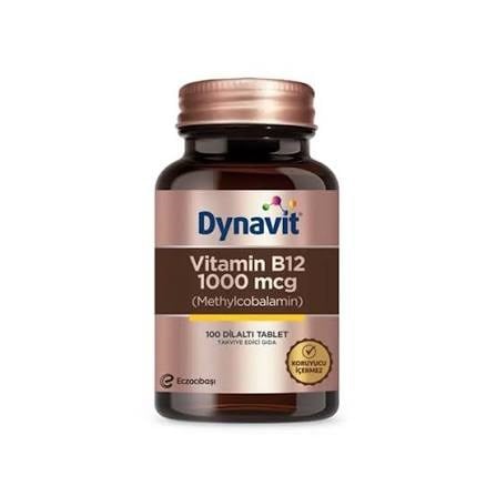 Dynavit Vitamin B12 1000 mcg 100 Tablet