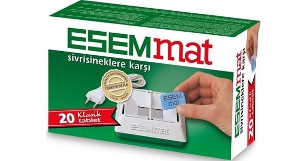 Esemmat Sivrisineklere Karşı 20 Tablet