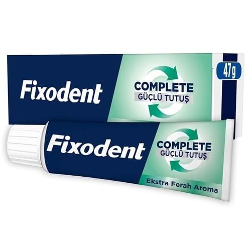 Fixodent Diş Protez Yapıştırıcı Krem Complete Ekstra Ferah 47 gr