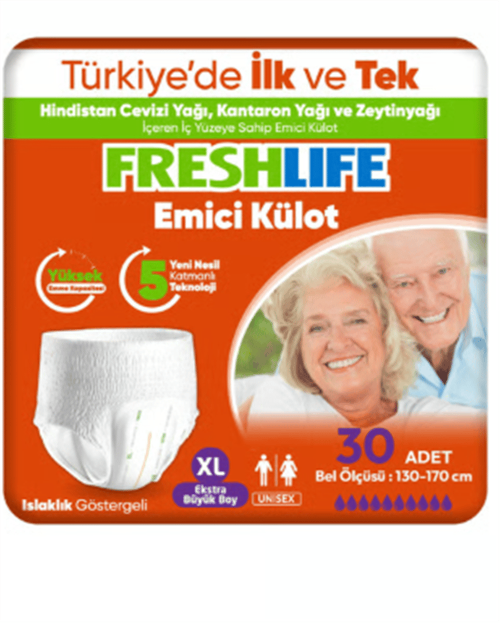 Freshlife Emici Külot Hasta Bezi xLarge 30'lu