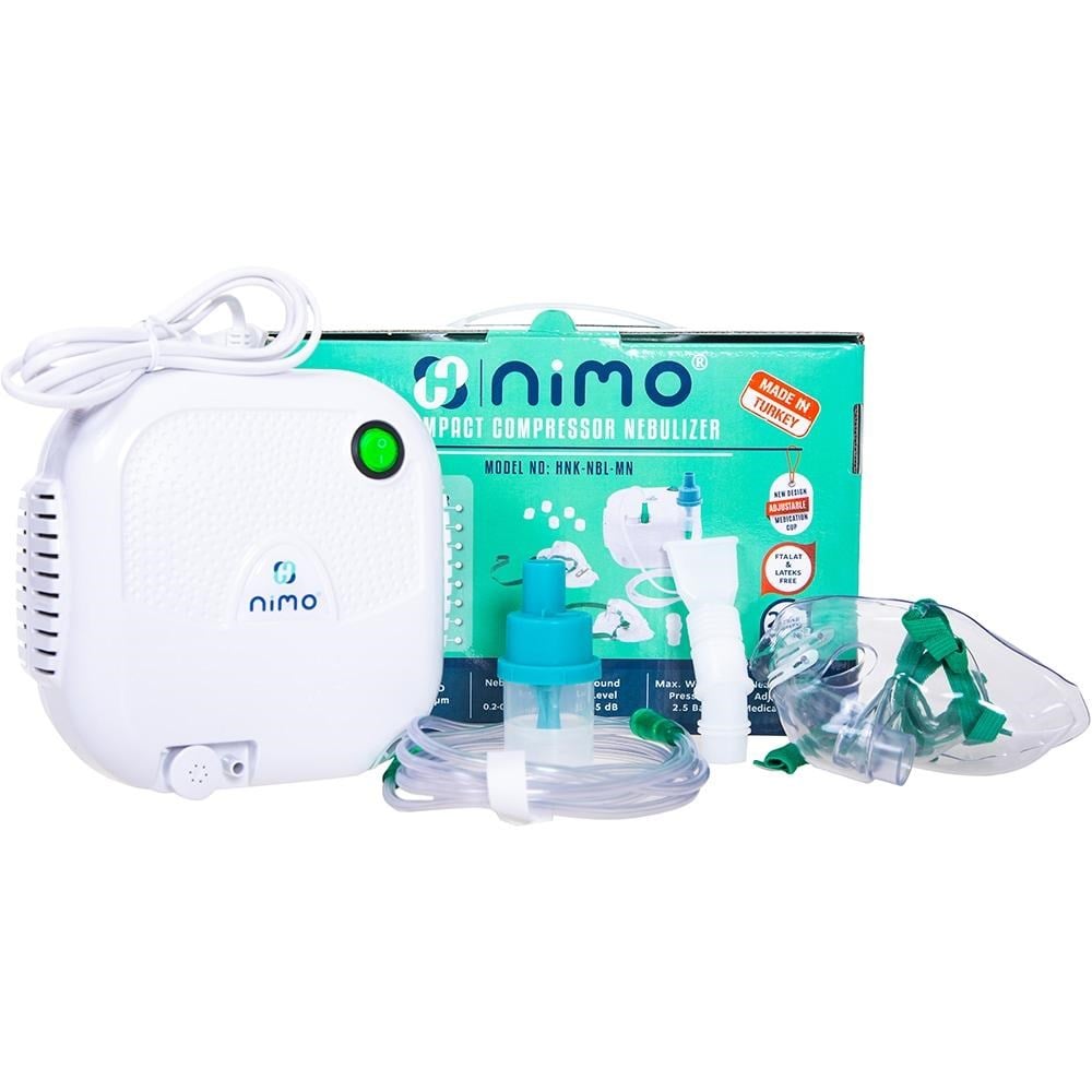 Nimo Kompresörlü Mini Nebulizatör