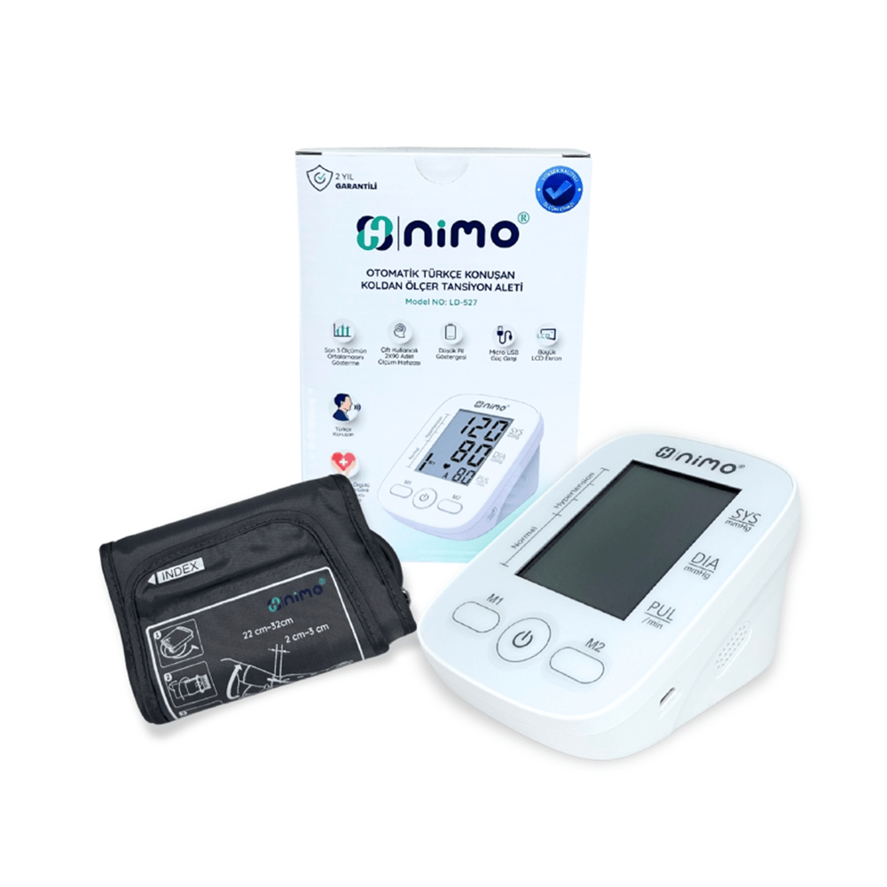 NIMO TANSIYON ALETI KOLDAN ÖLÇER KONUŞAN OTO. (LD-527) HKD-520