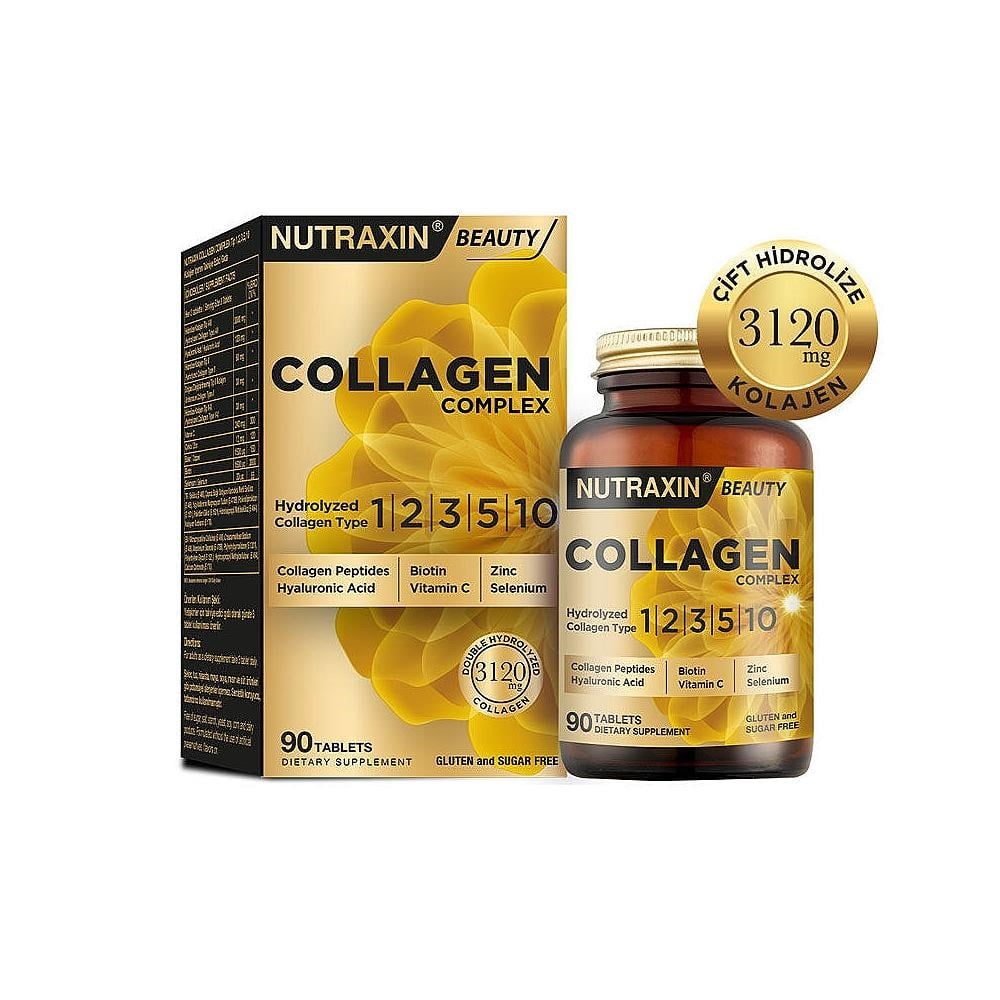 Nutraxin Collagen Complex Tip 1-2-3-5-10 3120 mg 90 Tablet