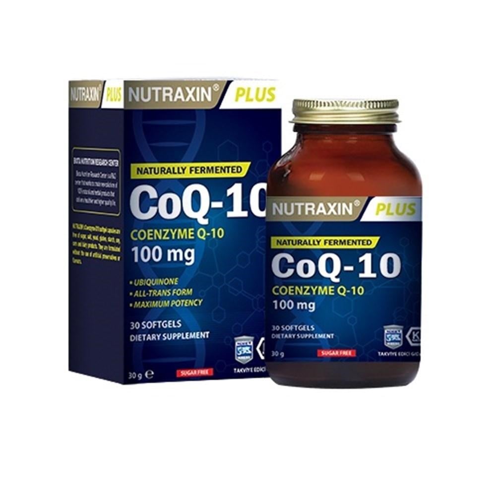 Nutraxin CoQ-10 100 mg 30 Softgel - Eski Ambalaj