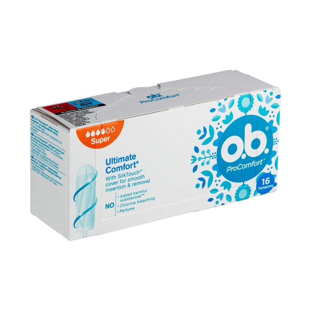O.B. ProComfort Tampon Süper 16'lı