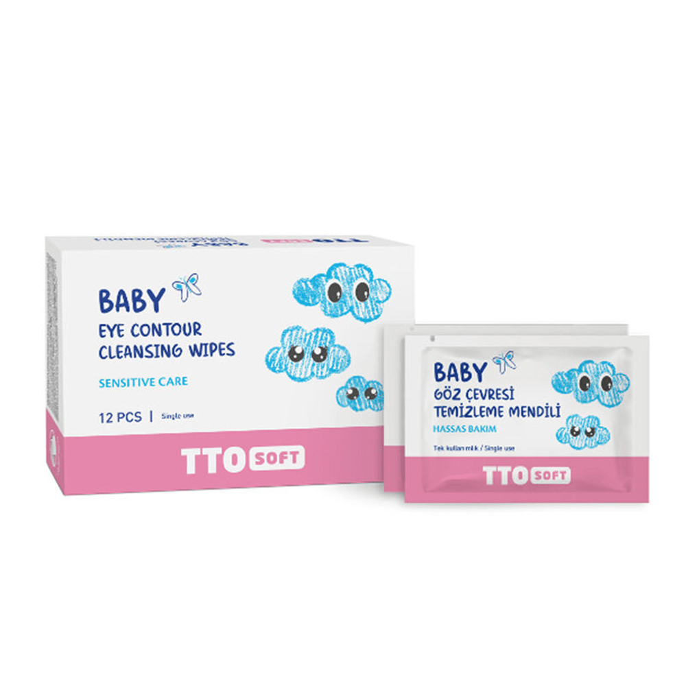 TTO SOFT BABY GÖZ ÇEVRESİ TEMİZLEME MENDİLİ