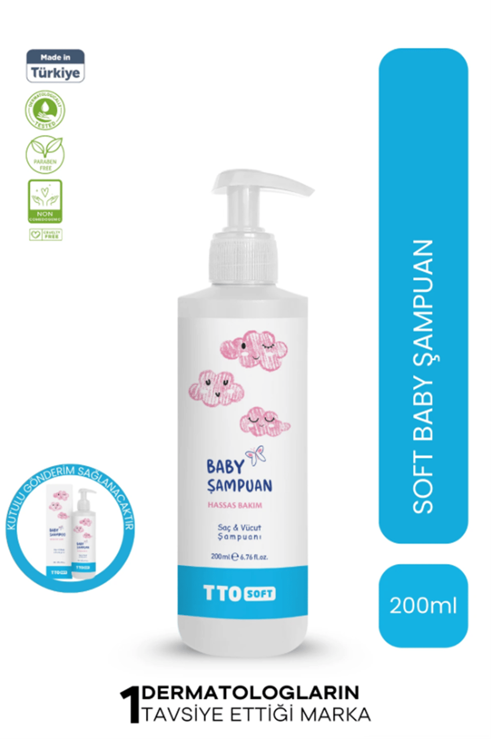 TTO SOFT BEBEK ŞAMPUAN