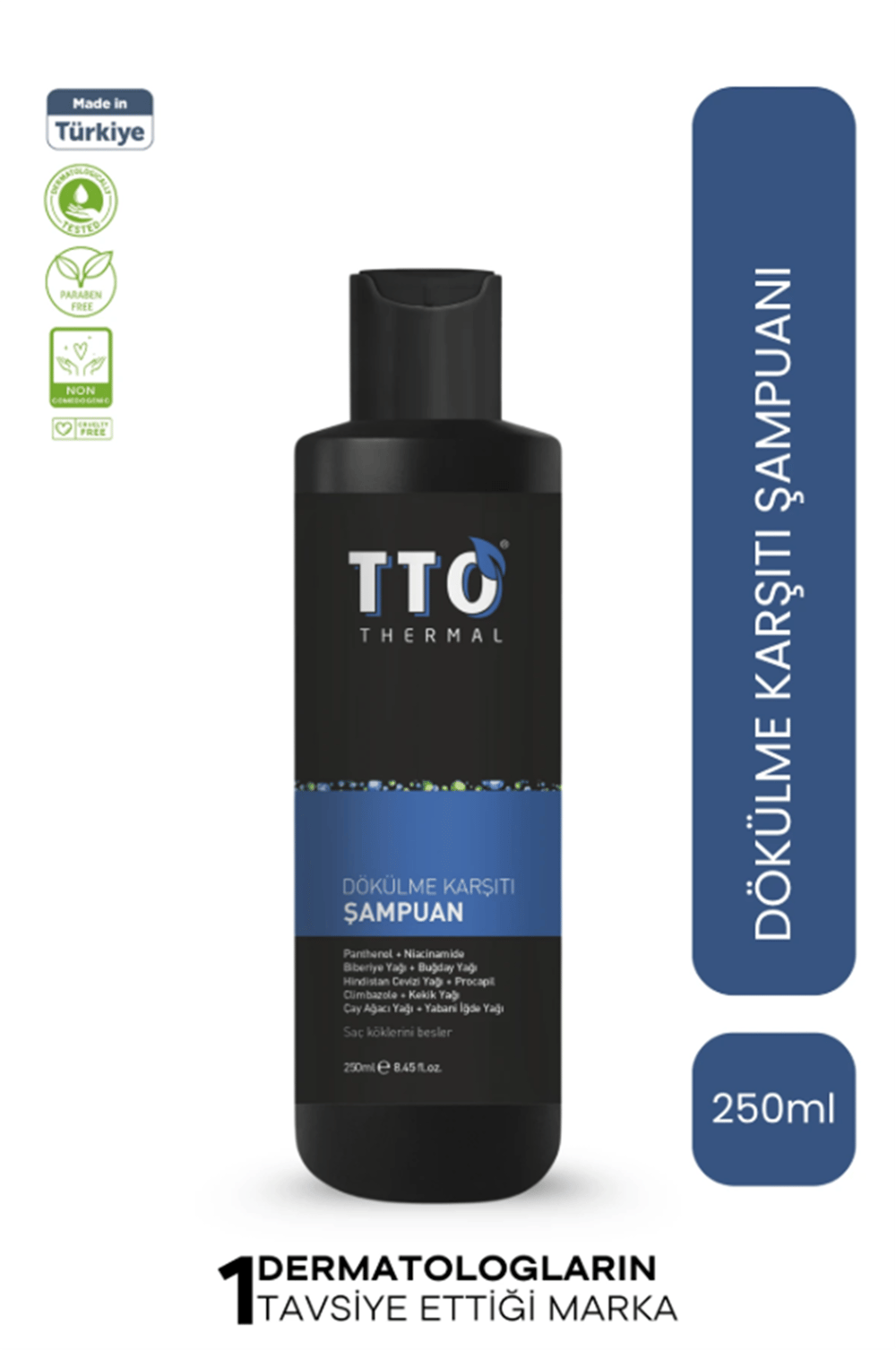 TTO THERMAL DÖKÜLME KARŞITI ŞAMPUAN 250 ML