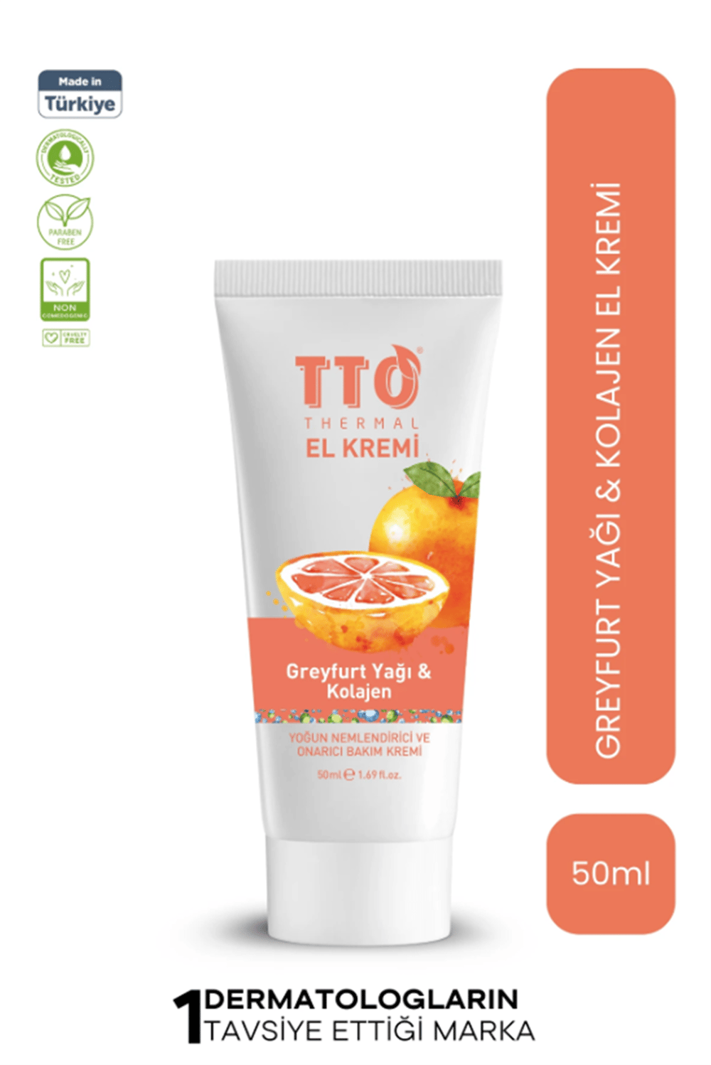 TTO THERMAL EL KREMİ GREYFURT YAĞI & KOLAJEN