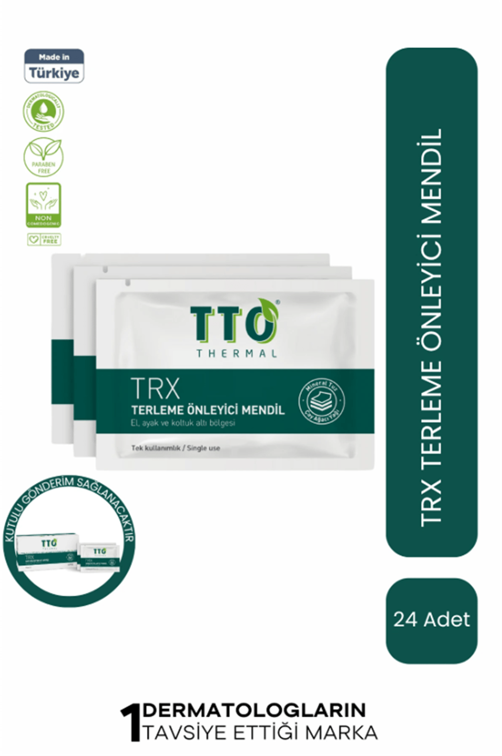 TTO THERMAL TRX TERLEME ÖNLEYİCİ MENDİL