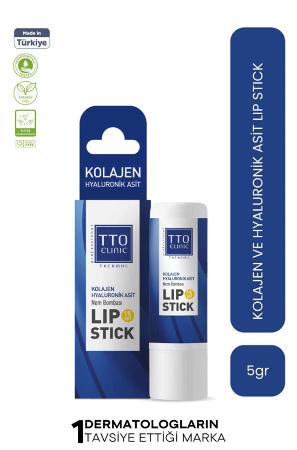 TTOClinic Thermal Lip Stick Kolajen SPF15+ 5 gr