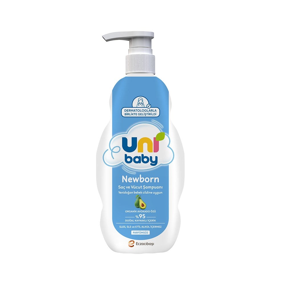 Uni Baby Yenidoğan Saç Ve Vücut Şampuan 500 ml