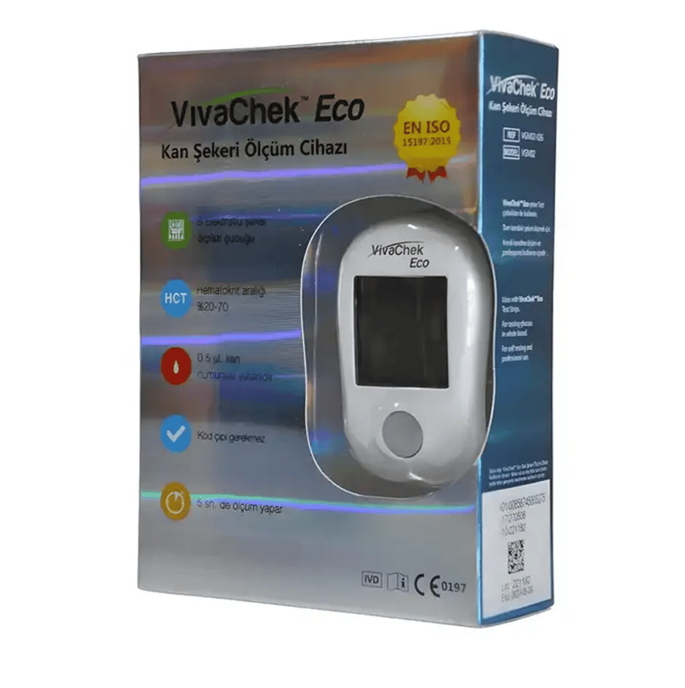 VİVACHEK ECO KAN ŞEKERİ ÖLÇÜM CİHAZI