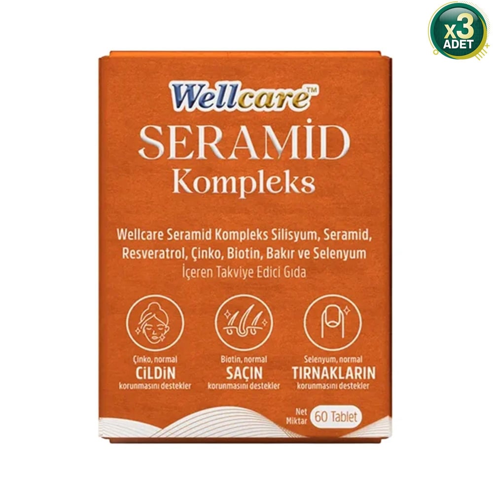 Wellcare Seramid Kompleks 60 Tablet