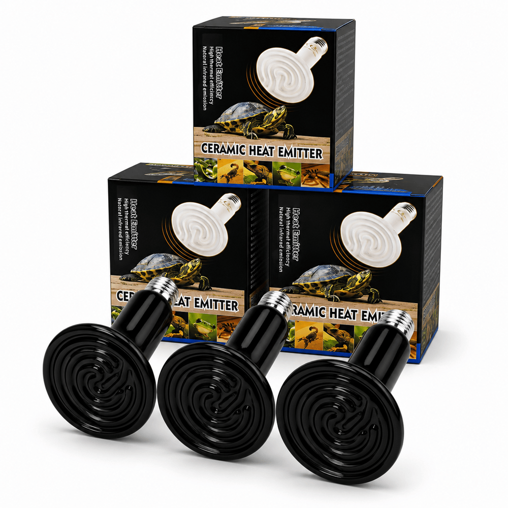 3 Adet Seramik Isıtıcı Lamba  75W / 100W / 150W Civciv Kümes Isıtıcısı