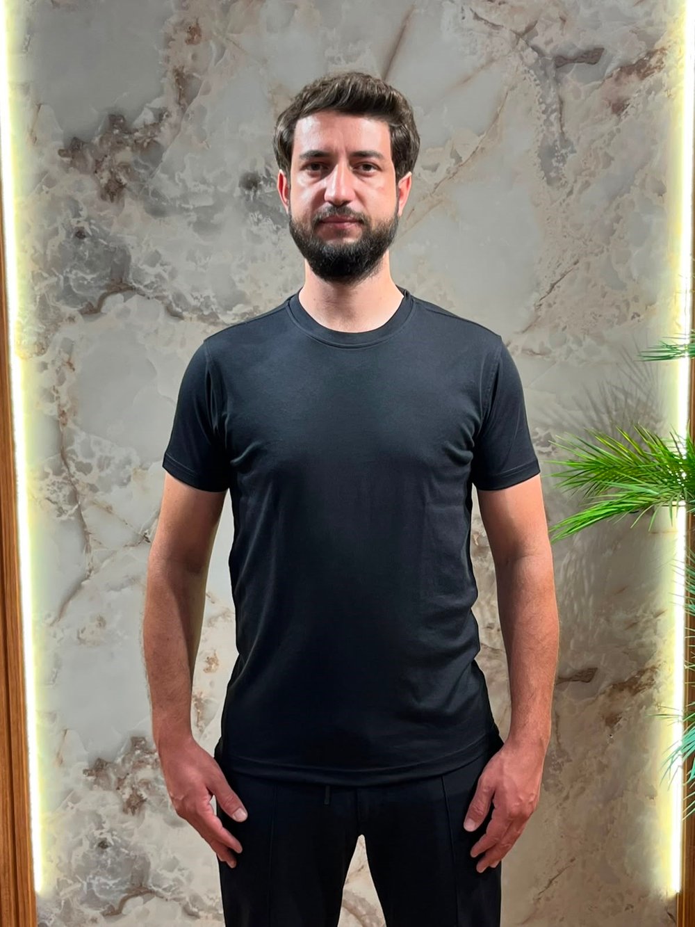 BASİC BİSİKLET YAKA TSHIRT