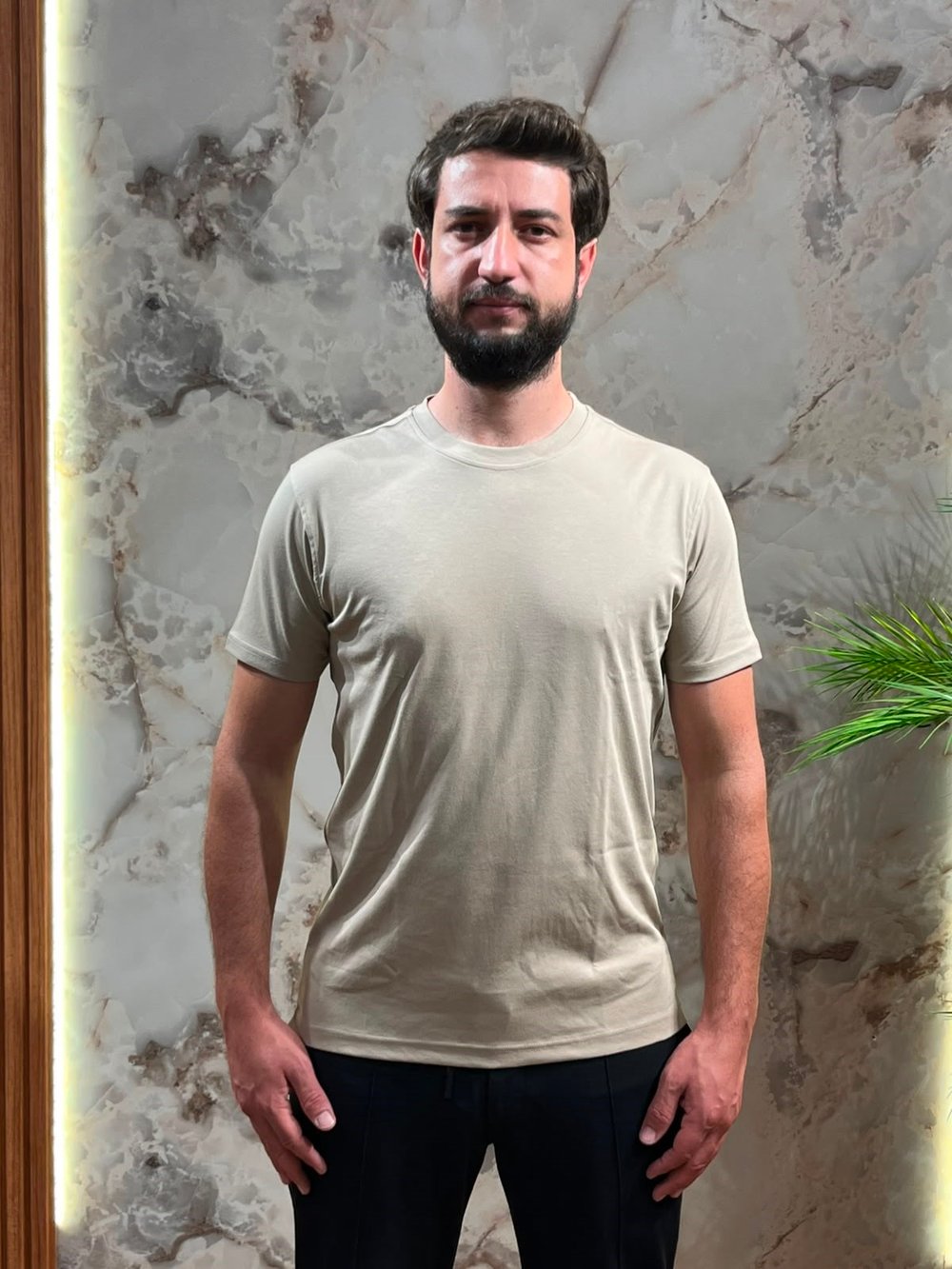 BASİC BİSİKLET YAKA TSHIRT