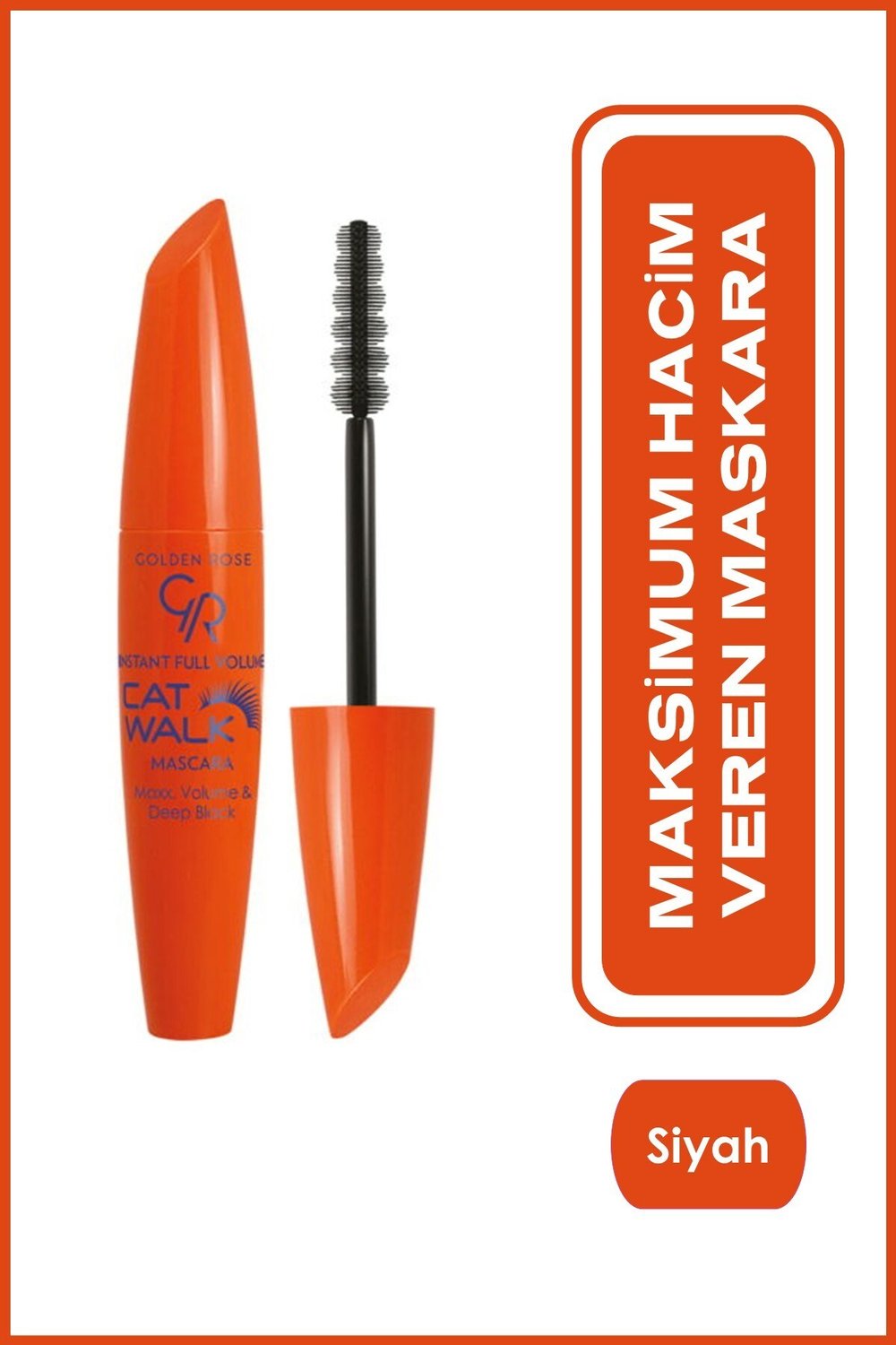 Cat Walk Mascara - Instant Full Volume - Maksimum Hacim Veren Siyah Maskara