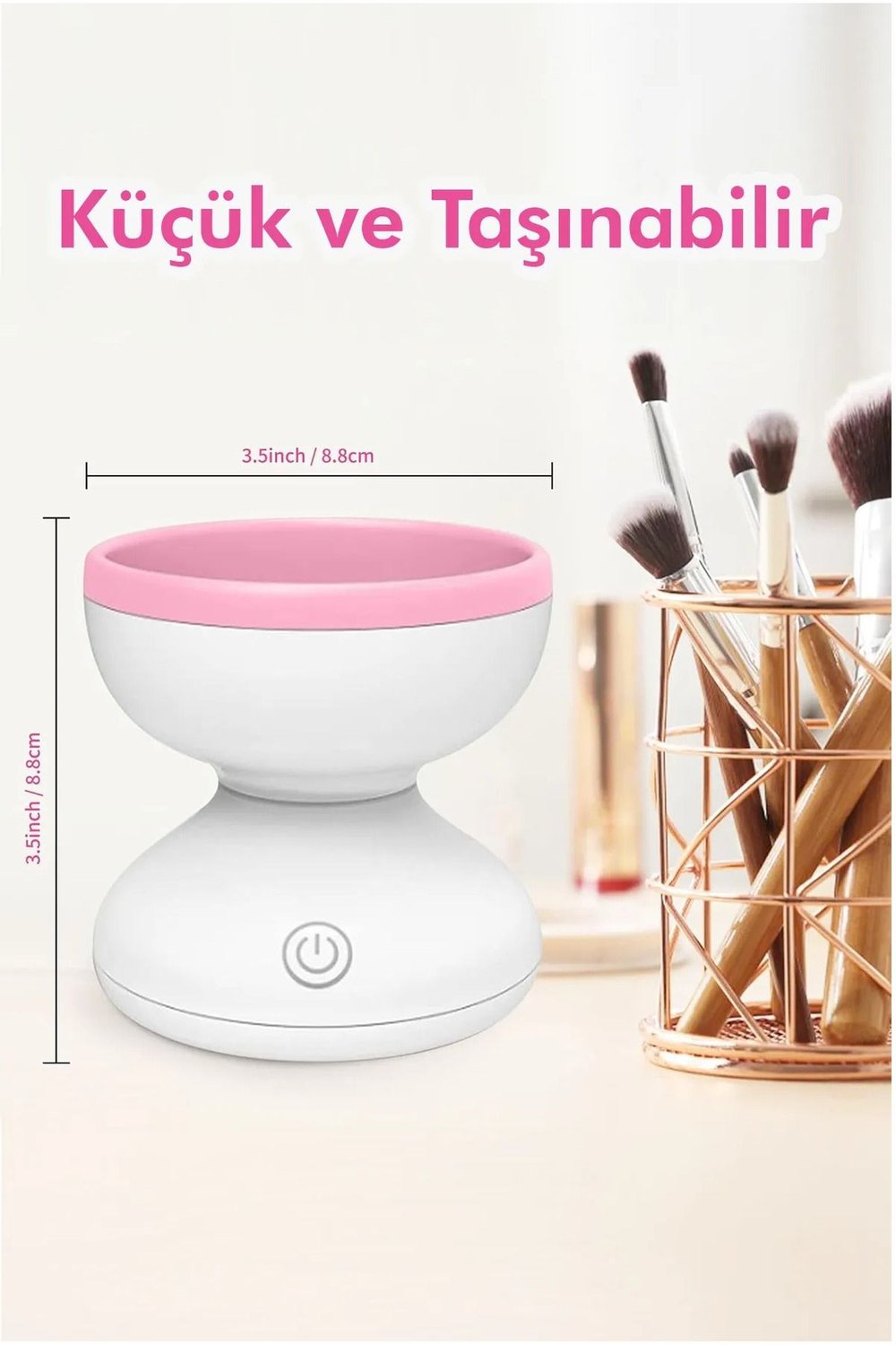 Makyaj Fırçası  otomatik Yıkama Makinesi  USB Şarjlı, Pratik yıkama