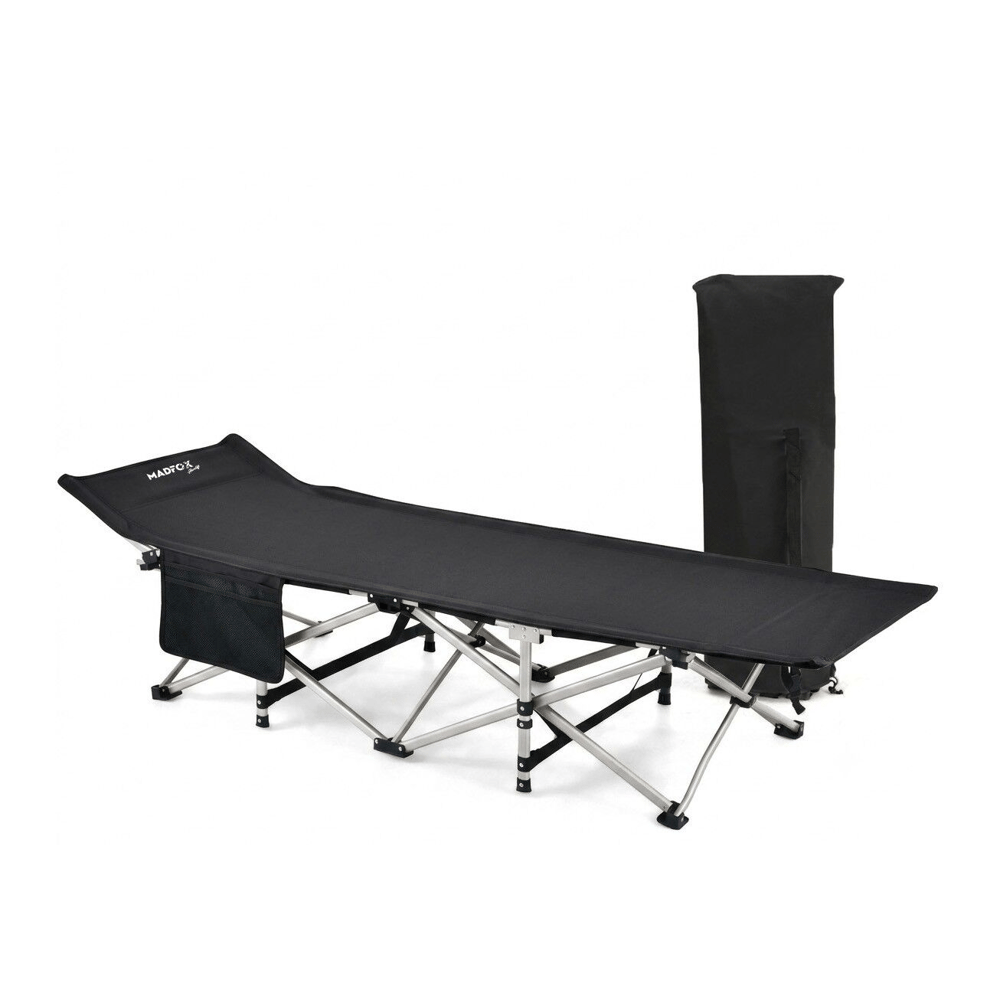 Madfox AeroLift Katlanır Kamp Yatağı Kampet, Renk:Black