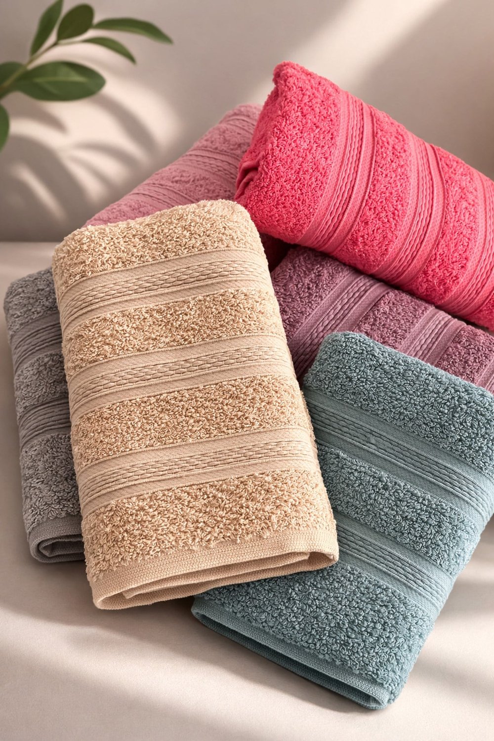 Armürlü 6’lı El Havlusu Seti 50x90 cm | İnce ve Hafif Dokulu | Günlük Kullanım İçin Ekonomik Set