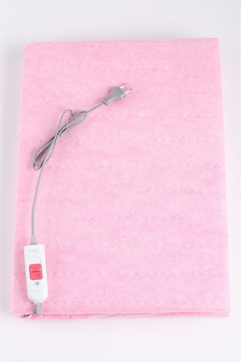 Boyralı Elektrikli Çift Kişilik Battaniye | 120x155 cm | Kademeli Isı Ayarlı | Güvenli & Konforlu