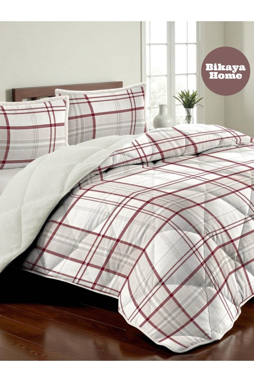 Comforter Çift Kişilik Yorgan Seti - Yeni Desen - 220x240 cm - Orijinal Pvc Çanta