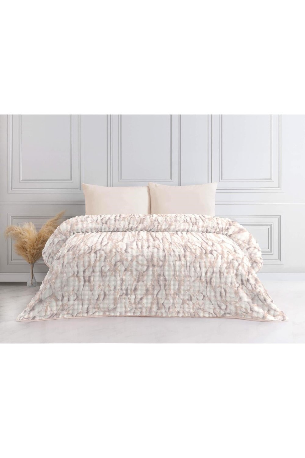 Harmony Çift Kişilik Peluş Battaniye - 220x240 Cm - Orijinal Lüks Kutulu