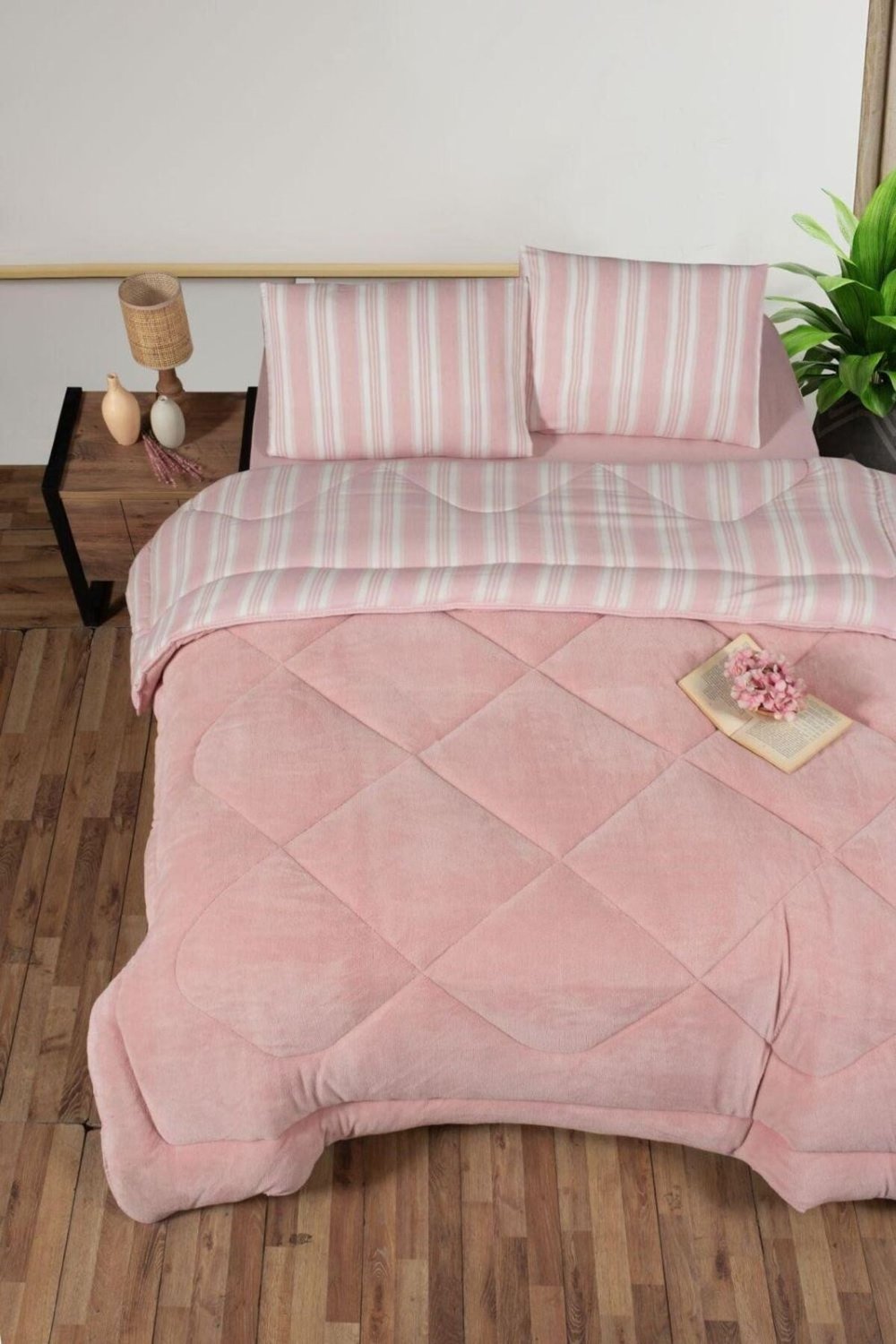 KRİSTAL RANFORCE ÇİFT KİŞİLİK SOFT RELAX UYKU SETİ