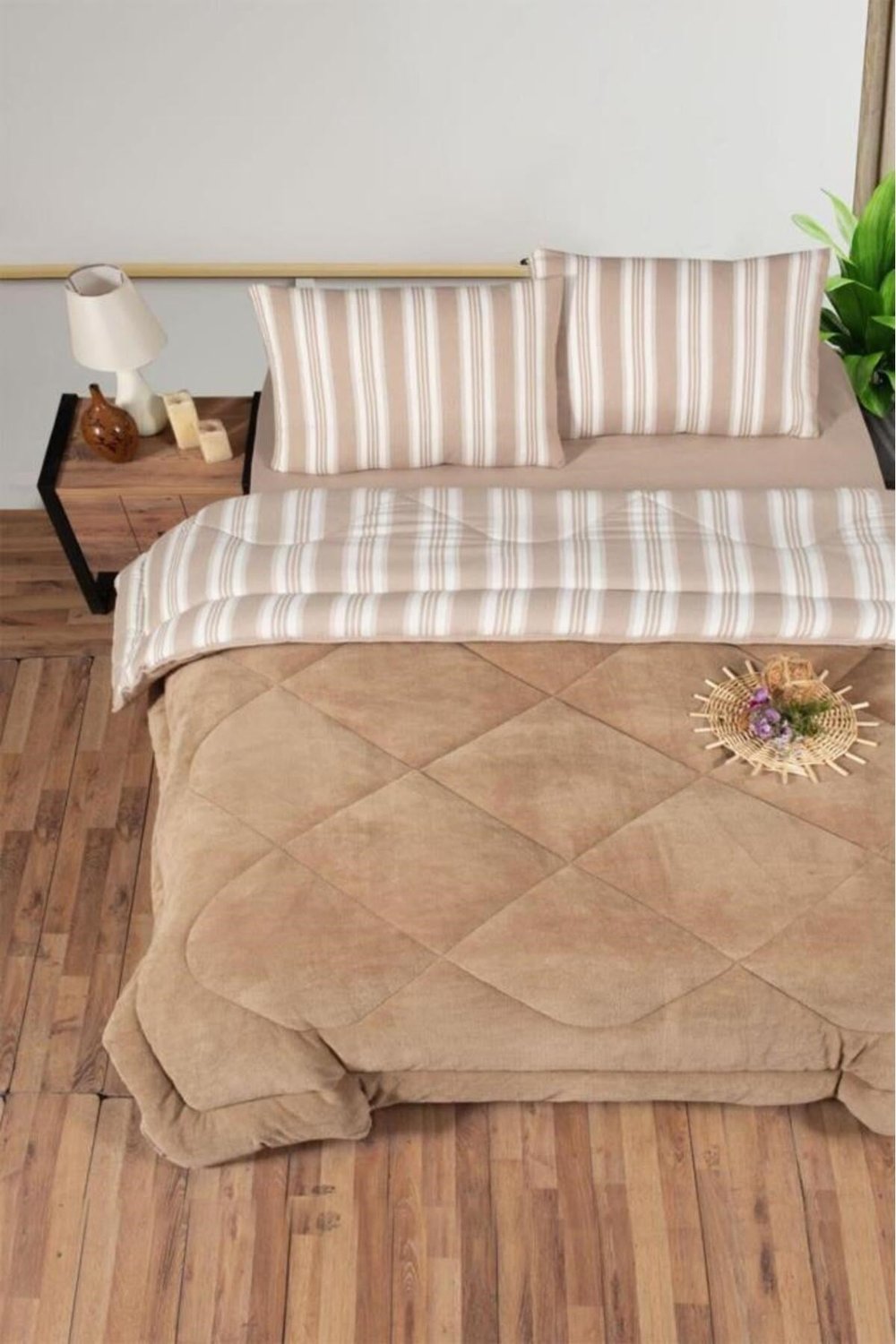 KRİSTAL RANFORCE ÇİFT KİŞİLİK SOFT RELAX UYKU SETİ