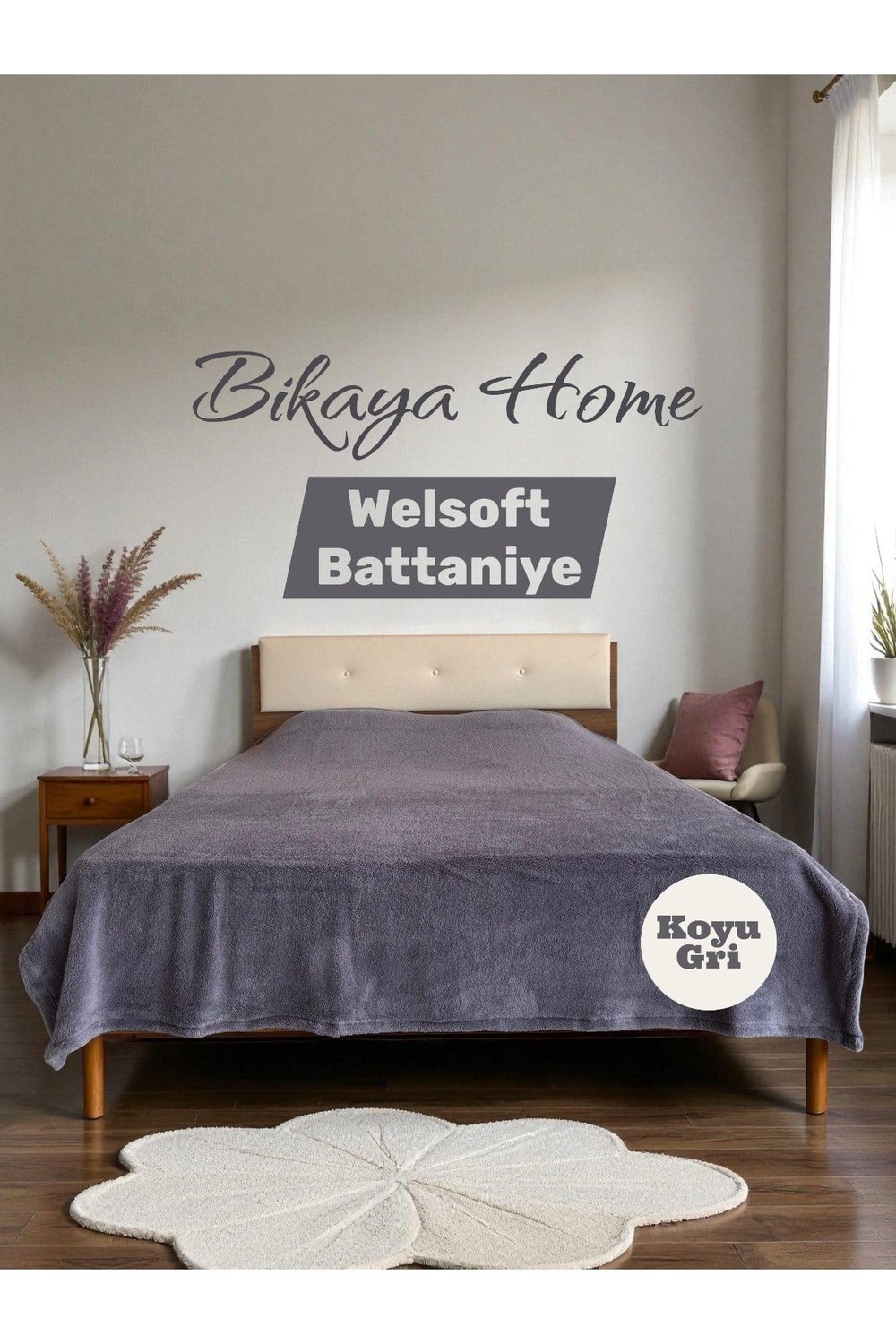 Wellsoft Çift Kişilik 200x220 cm Peluş Battaniye - Yumuşak & Hafif - Pvc Çantalı - 9 Renk