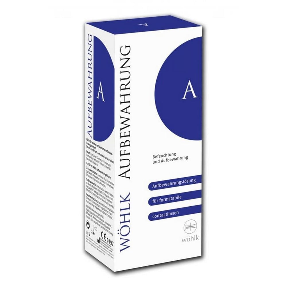 Wöhlk Aufbewahrung 30 Ml Lens Solüsyonu