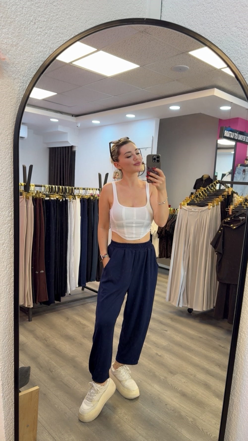 LACİVERT BALON MODEL EŞOFMAN ALTI