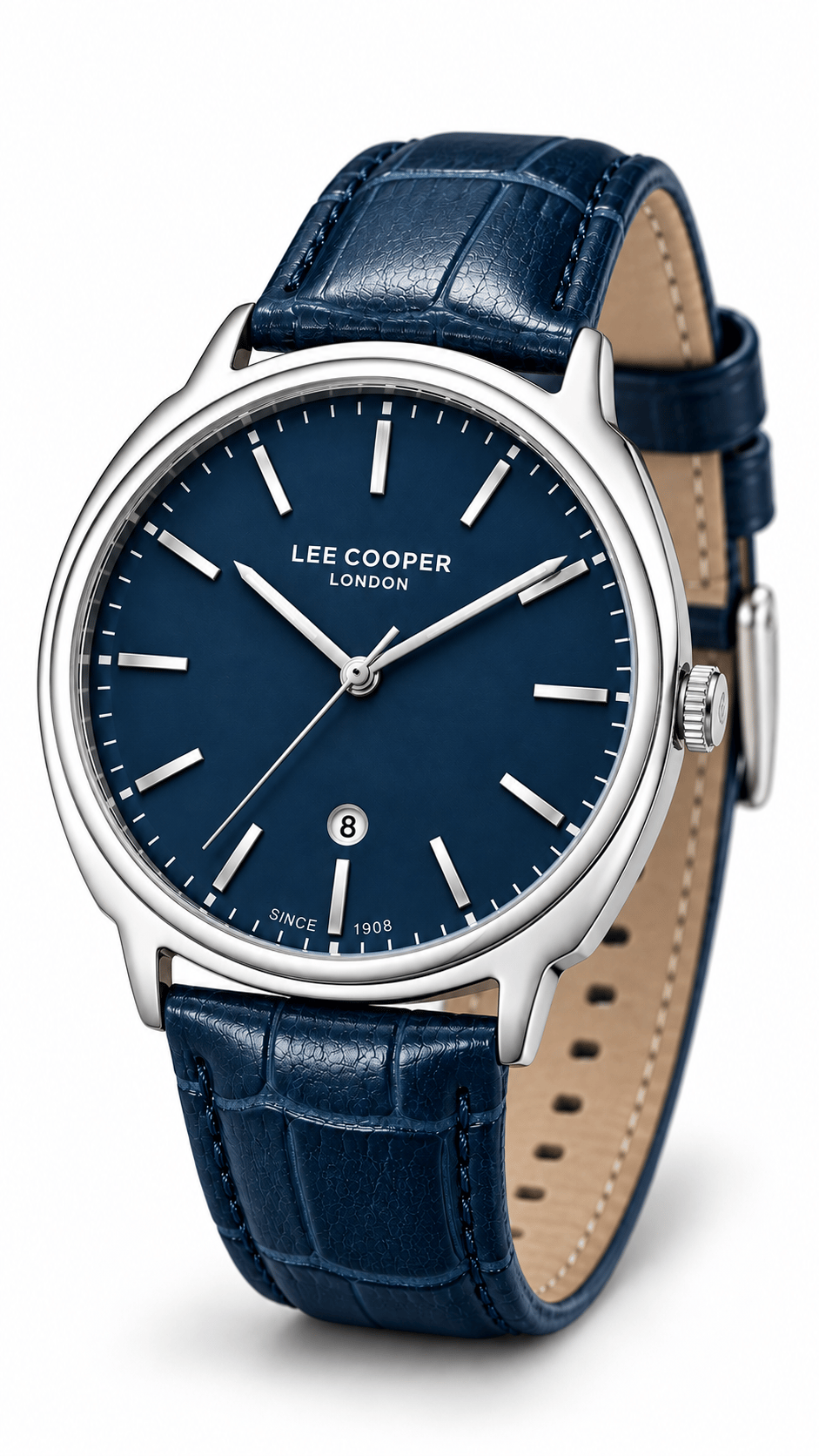 Lee Cooper LC08248.399 Erkek Deri Kordonlu Quartz Kol Saati
