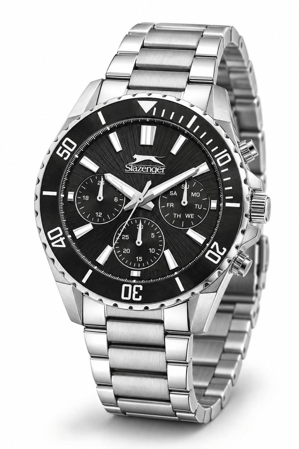 Slazenger SL.09.2273.2.04N Erkek Çelik Kordonlu Quartz Kol Saati