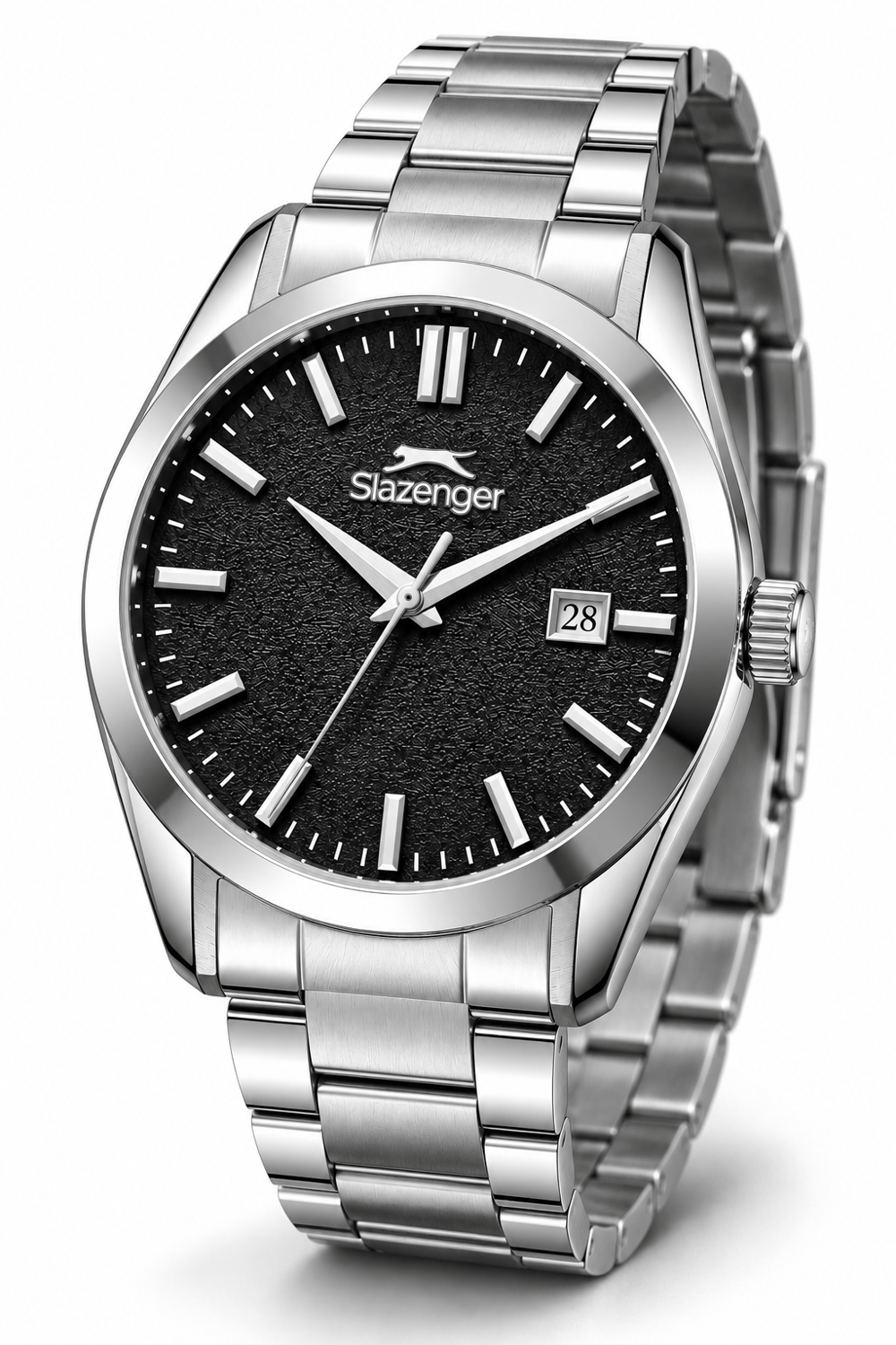 Slazenger SL.09.2520.1.01 Erkek Çelik Kordonlu Quartz Kol Saati