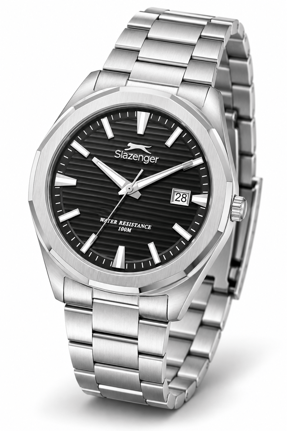 Slazenger SL.09.2638.1.350 Erkek Çelik Kordonlu Quartz Kol Saati