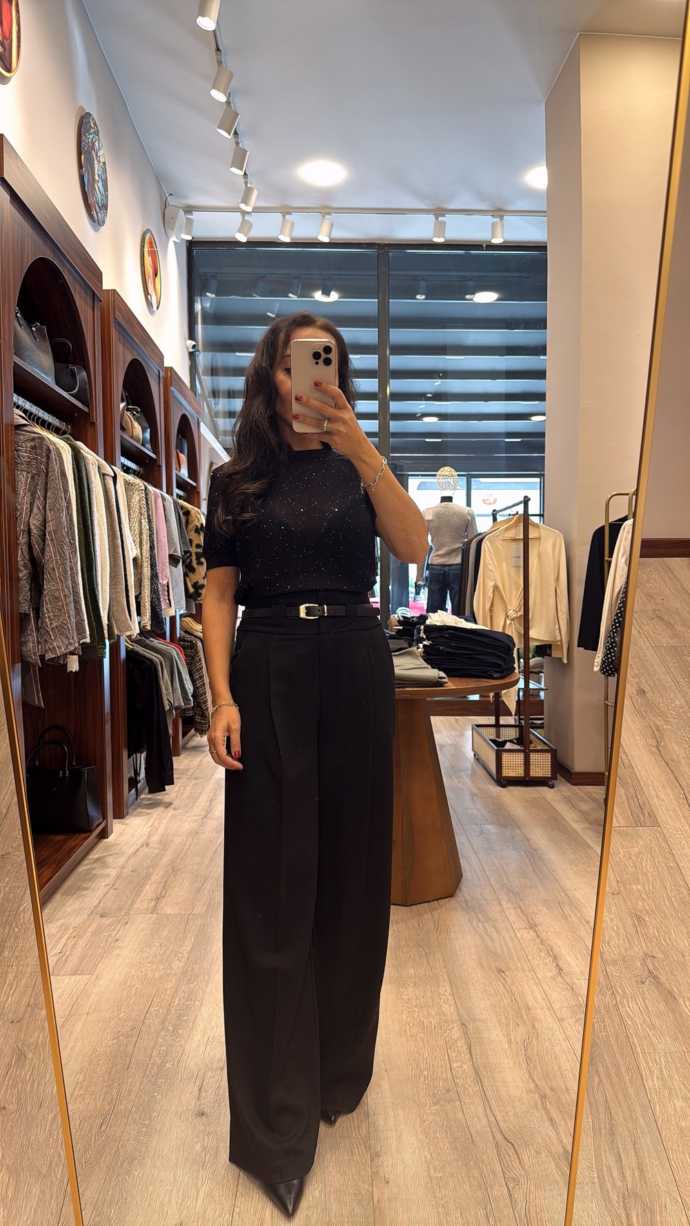 Kemerli Pilili Pantolon