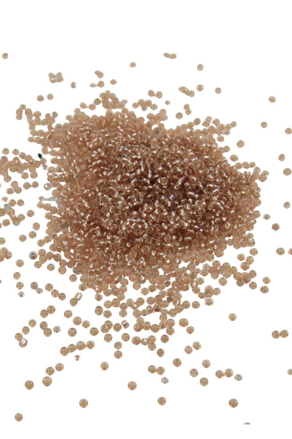 08 Kum Açık Somon 3 mm Boncuk (100 Gr 6000 Adet)