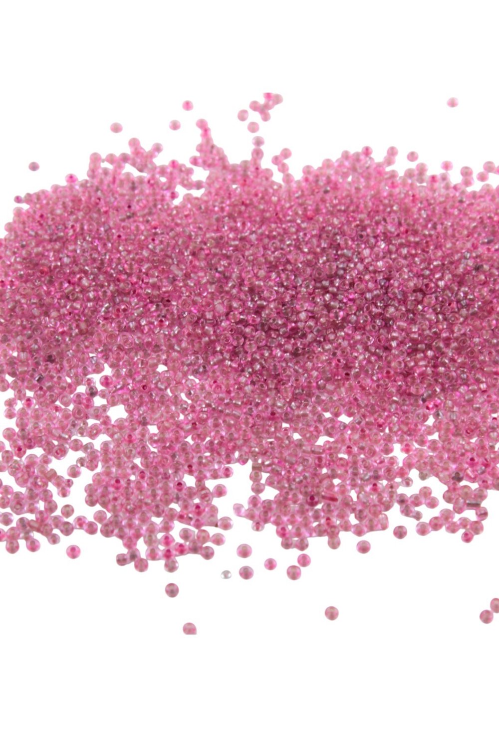 08 Kum Boncuk İçten Boyalı Hafif Pembe 3 mm (80 Gr)