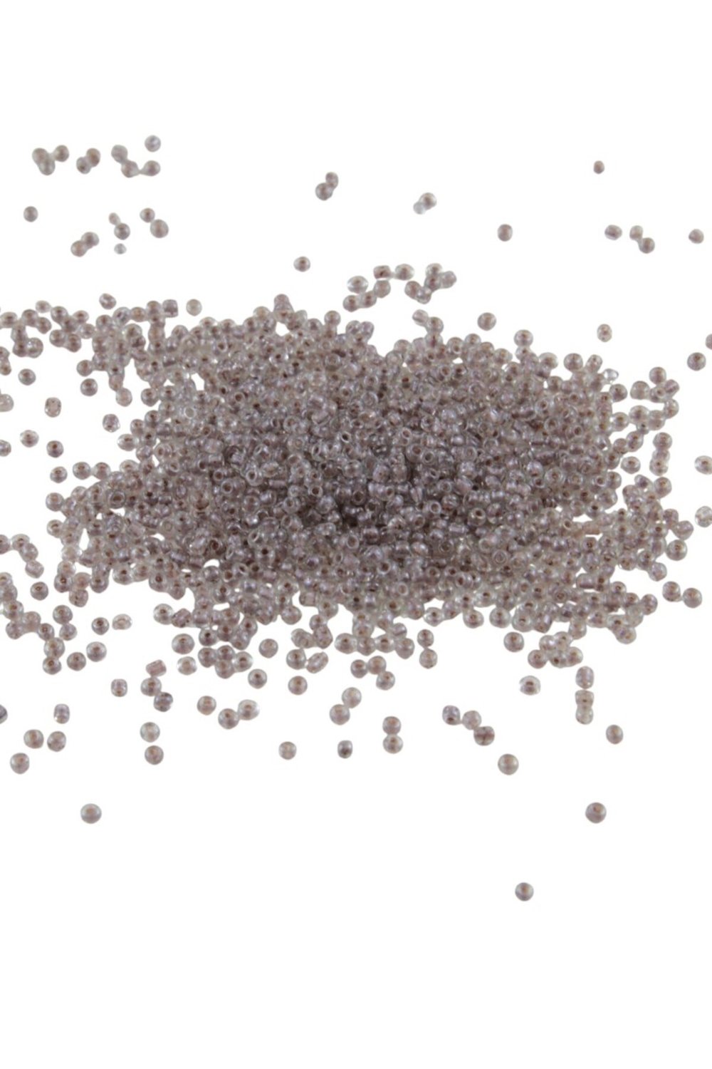 08 Kum İçten Boyalı Açık Kahve Boncuk 3 mm (100 Gr 6000 Adet)
