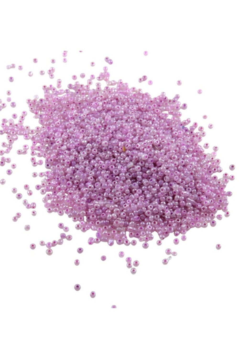 08 Kum İnci Koyu Pembe Boncuk 3 mm (100 Gr 6000 Adet)