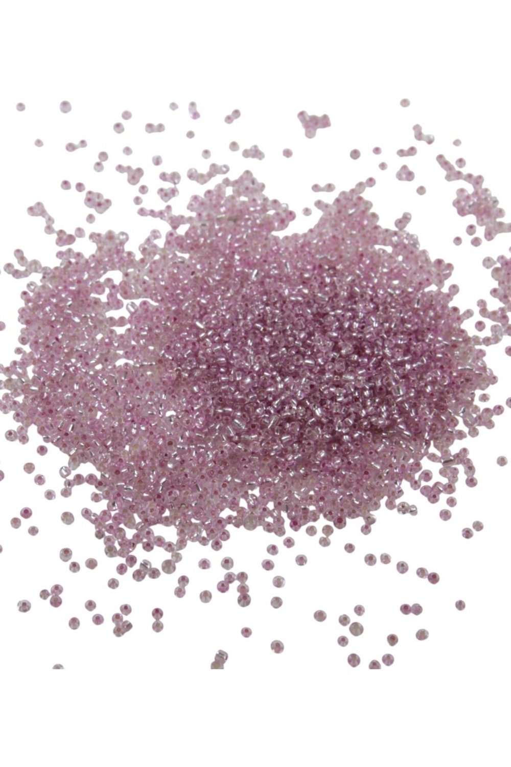 08 Kum Kristal Lila 3 mm Boncuk (100 Gr 6000 Adet)