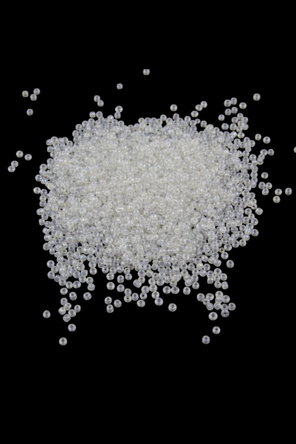 08 Kum Şeffaf Boncuk 3 mm (90 Gr )