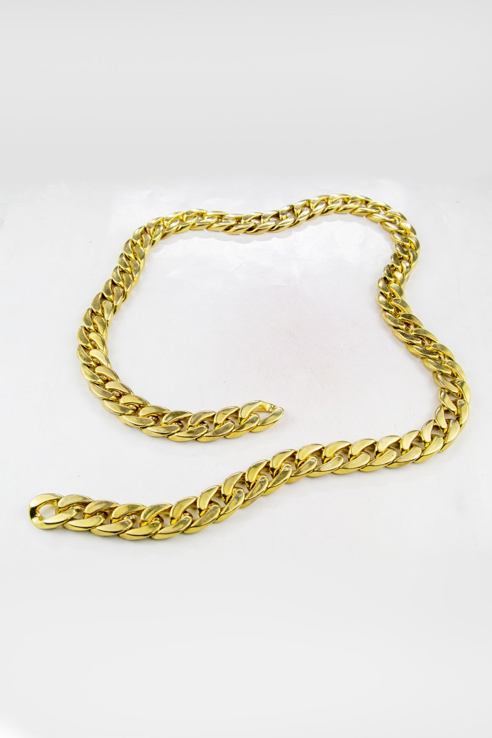 2 Cm Gold Zincir Aksesuar Takı Malzemesi 1 Metre