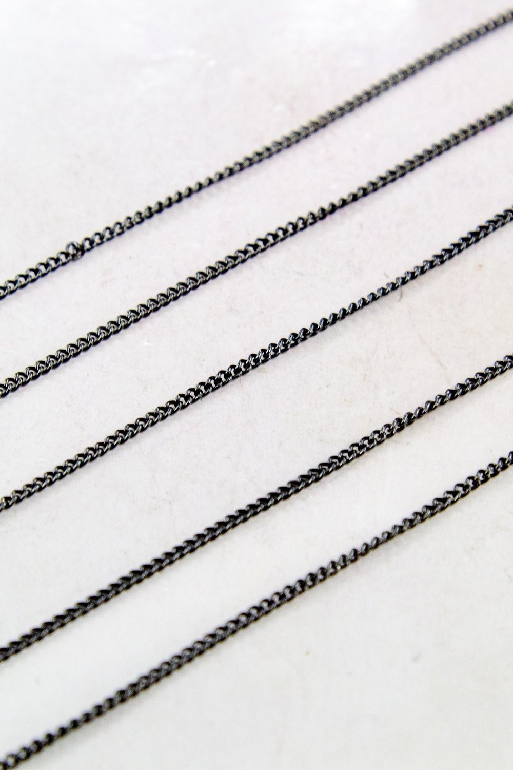 2 mm Antra Koyu Zincir Aksesuar Takı Malzemesi 2 Metre