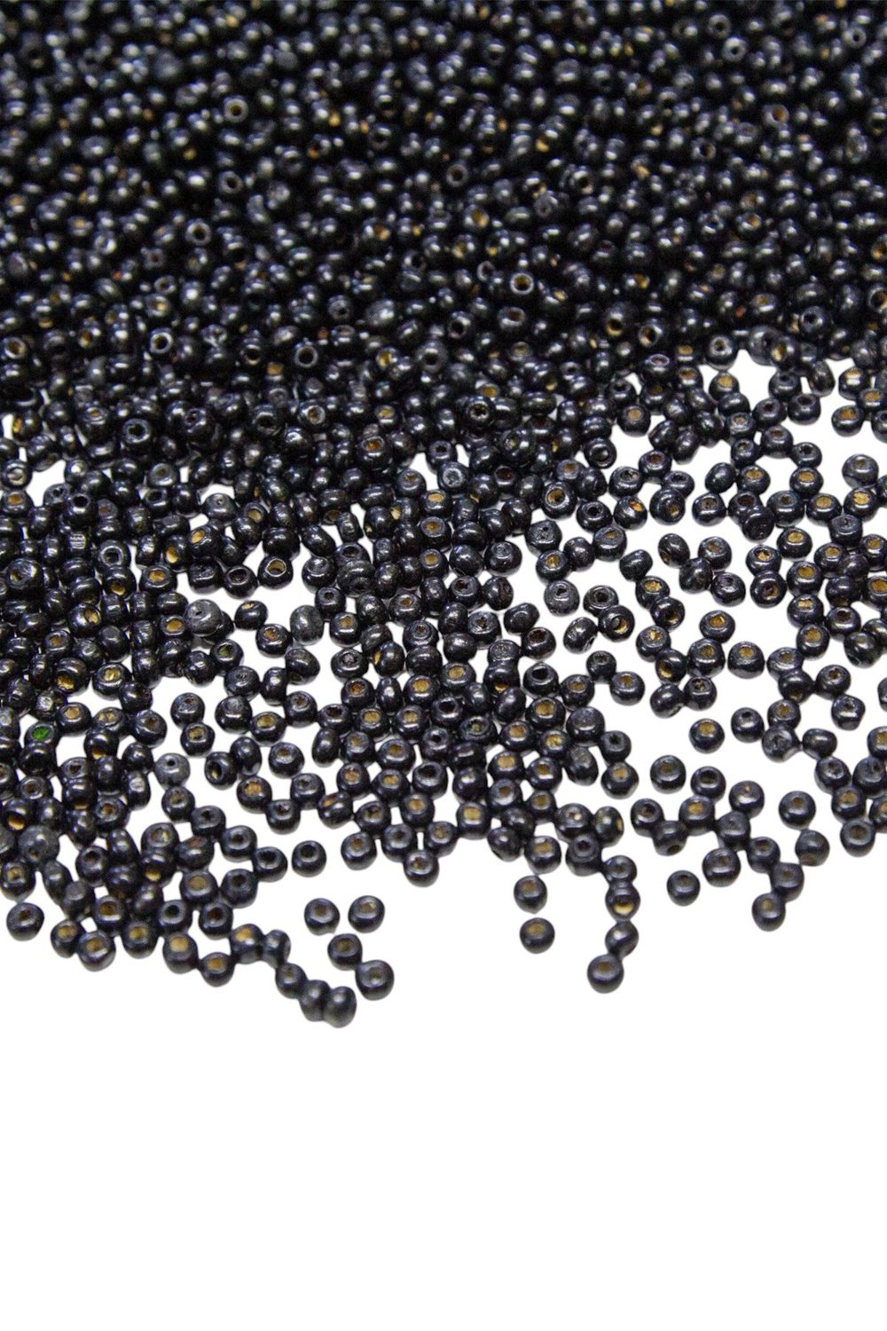3 mm Siyah Renk Ahşap Boncuk 50 gr
